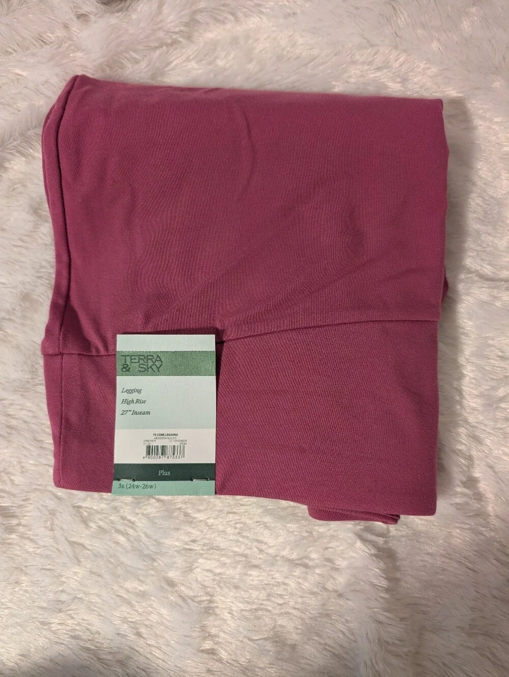 Terra & Sky Meadow Mauve High-Rise Core Leggings